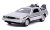 Kyosho Jada Toys Hollywood Rides Back To the Future Series Scale Back To the Future II Time Machine Finished Model JADA30541 1/32 (DeLorean)