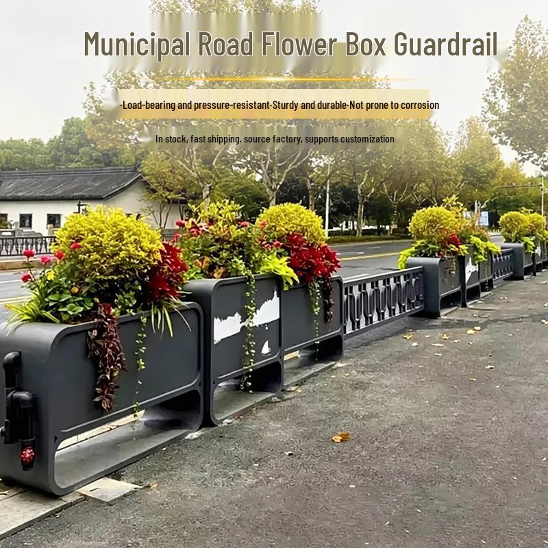 Enhanced Road Guardrail: Pedestrian and Vehicle Safety Barrier