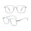 Photochromic Anti Radiation large frame Glasses Shades Transition Eyeglasses Korean Replaceable Lens women resistant Glare flat mirrors Eyewear