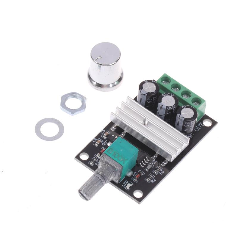 2/3/5/10A Voltage Regulator PWM DC Motor Speed Controller Governor Stepless Speed Regulator LED Dimmer Power Controller Module/