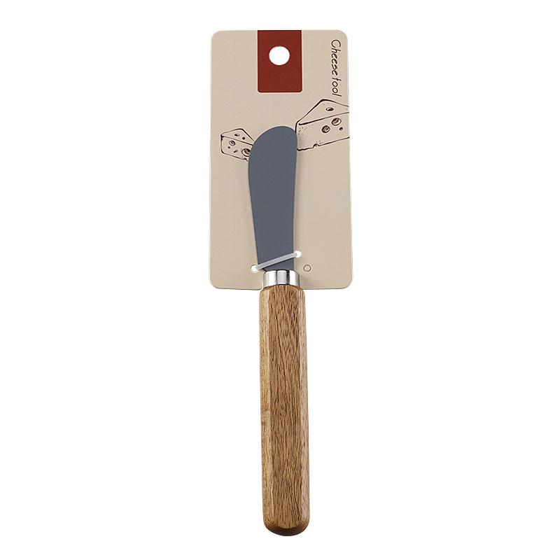 Stainless Steel Cheese Knife & Acacia Wood Handle Cutlery Set