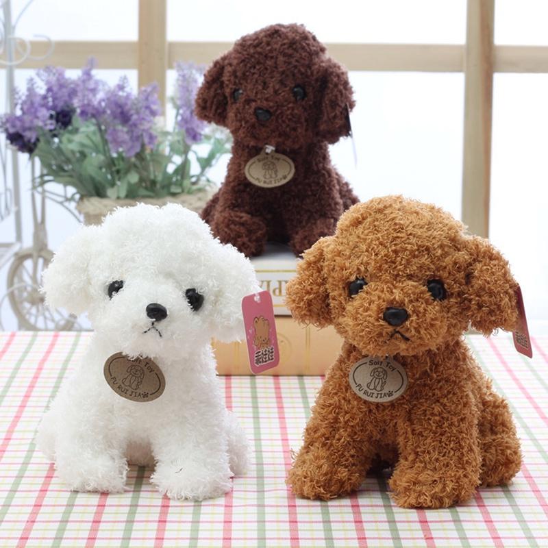 Adorable Teddy Dog Plush Small Pet Animal Stuffed Toy Perfect For Childrens Gifts
