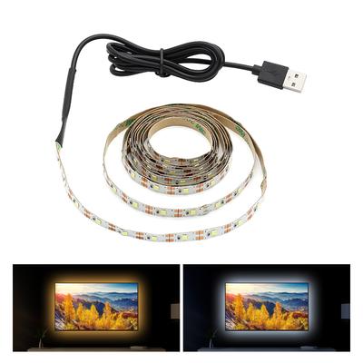 USB Power LED-Streifenlampe 2835 SMD DC 5V Flexibles LED-Lichtband 1M 2M 3M 4M 5M TV-Desktop-Bildschirm Hintergrundbeleuchtung