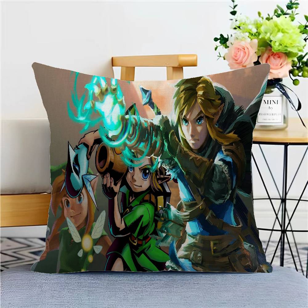 Die Legende von Z-Zelda Spiel Kissenbezug Zoll Bauernhausdekor Heim Überwurf Kissenbezüge für Couch Dekorationen