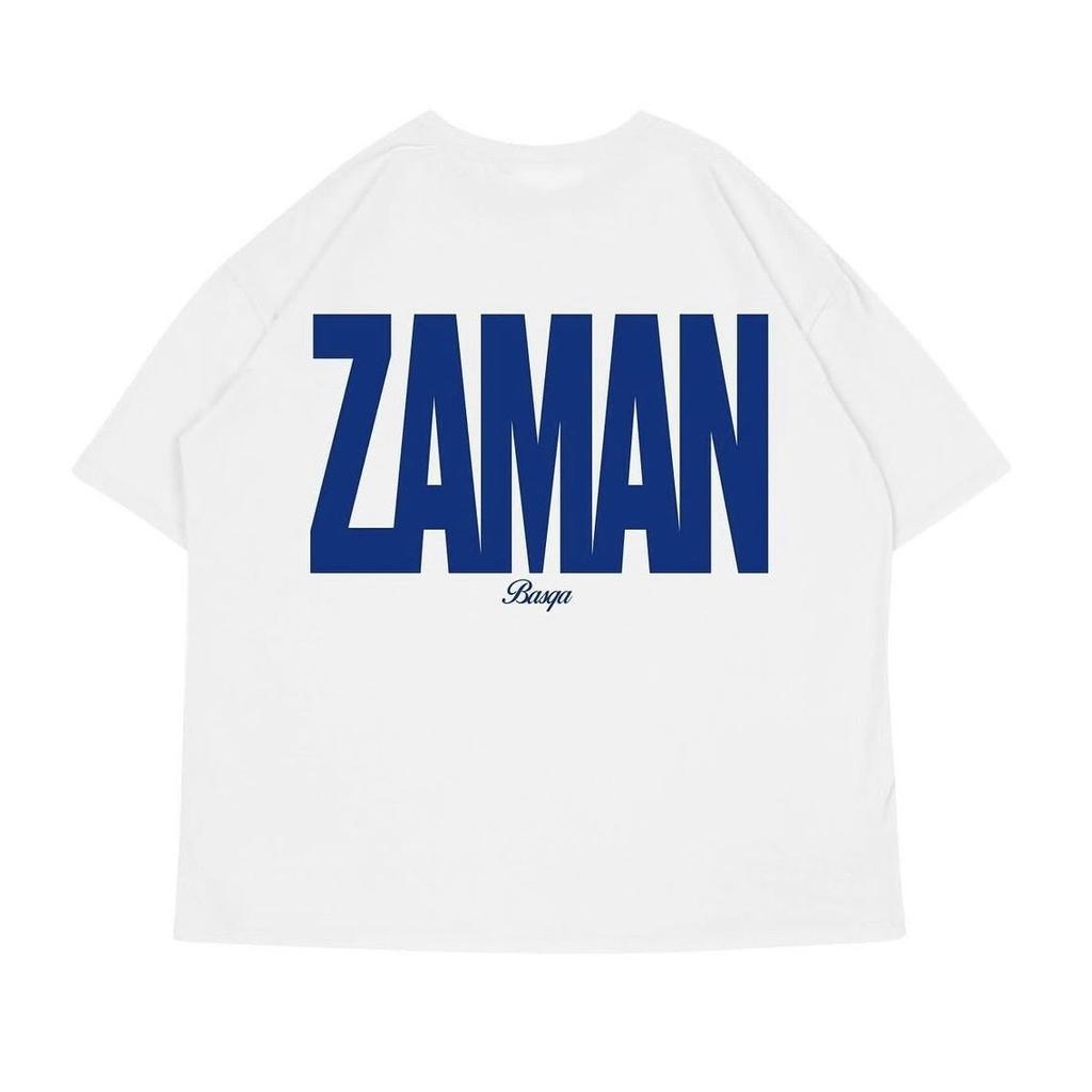 Qazaqstan Pure Cotton Summer Half-sleeved T-shirt for Men and Women, Printed Retro American Short-sleeved Top, Loose