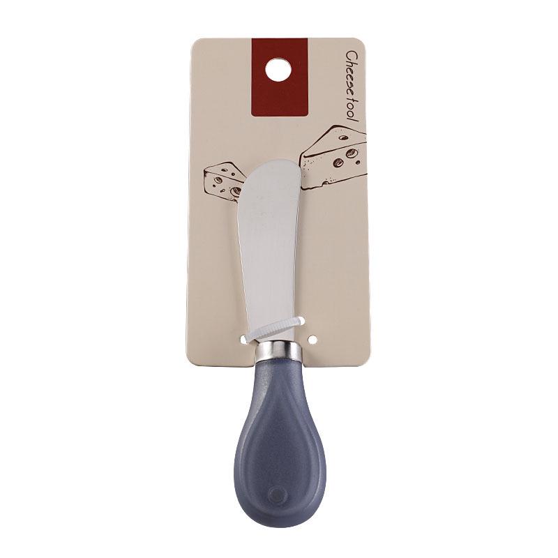 Stainless Steel Cheese Knife, Fork & Spatula Set - 3-Piece Western Cheese Tools