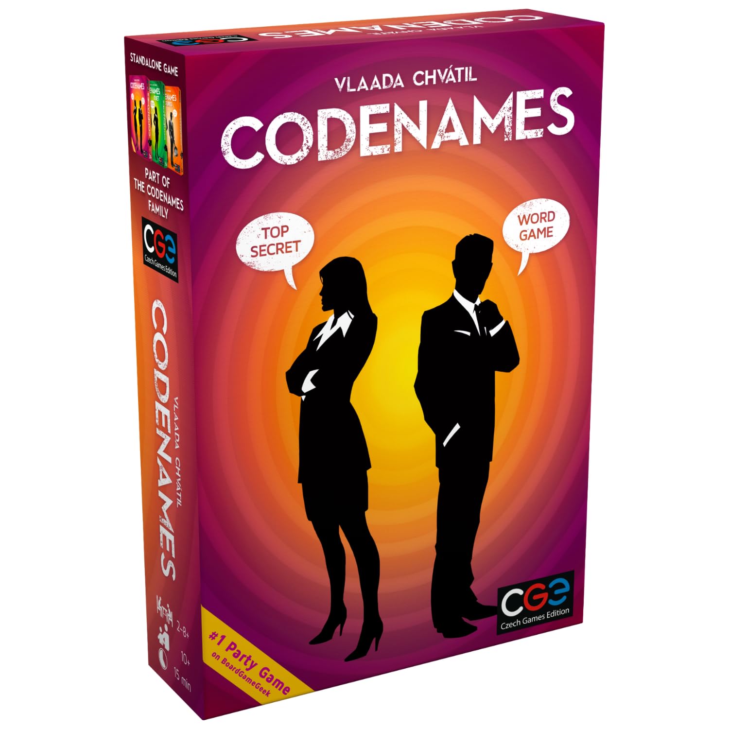 

Codenames Card ages 3 and up Game, 2-8 players,