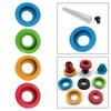 Billiard Cue Bottom Billiard Cue Protector Lightweight Wear Resistant Playing Clubs Portable Durable Spare Part Rubber Plug