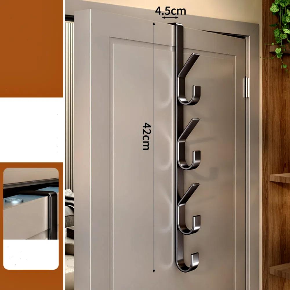 Door Back Type Door Hanging Hook Over The Door Handbag Storage Rack Quality Hat Coat Hanger  Home