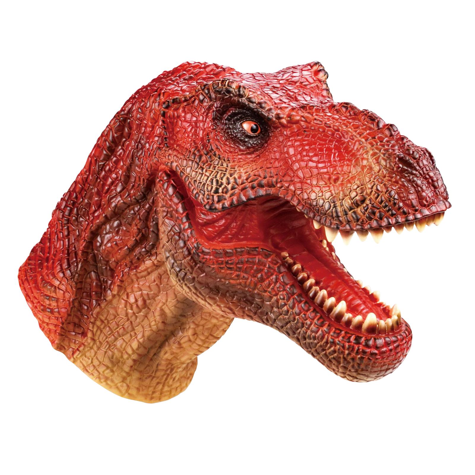 

Simulation Dinosaur Hand Puppet Party Favor for Parties Toddlers Girls червоний