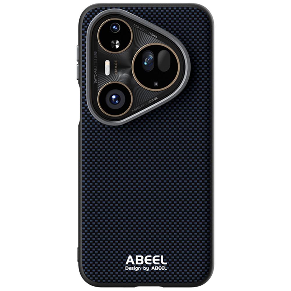 ABEEL Pouzdro pro Huawei Pura 80 Ultra Kompatibilní s MagSafe Tištěný PC TPU Hliníková slitina Kožený kryt na telefon