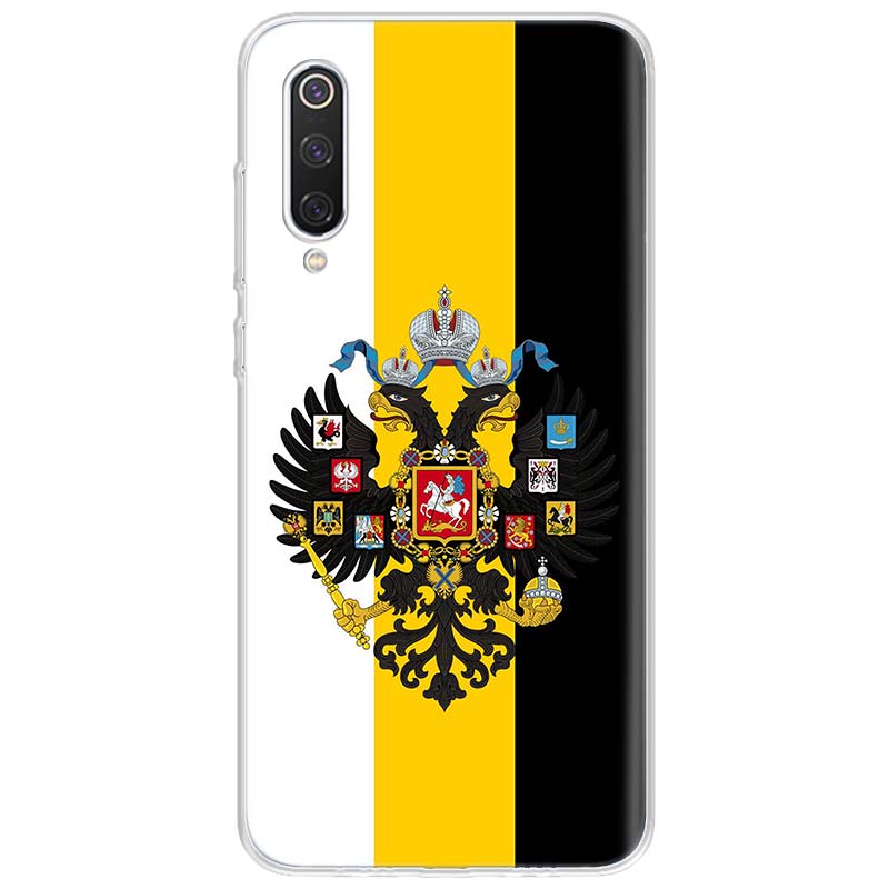 russia Flag coat of arms Phone Case For Xiaomi Poco X5 X6 X7 Pro F7 Ultra M7 Redmi 15C 15 13C 13 12C 12 10 10C 10A 9 9C 9T 9A Co
