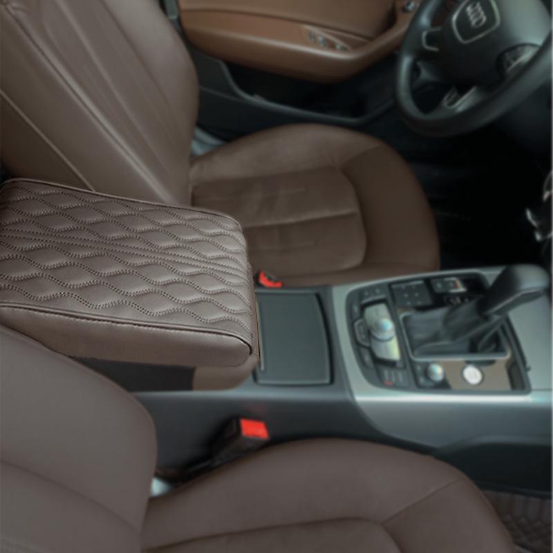 Universal Memory Foam Car Armrest Pad with Height Boost