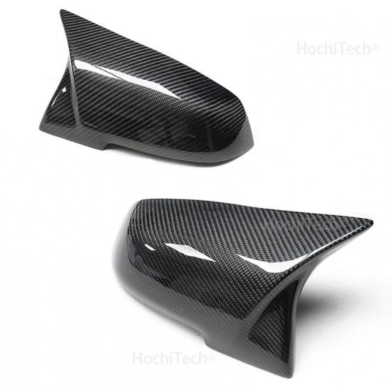 For Bmw 1 2 3 4 X Series Mirror cap F20 F21 F87 M2 F23 F30 F32 F36 X1 E84 Gloss Black Side Mirror Cover Cap Rearview -M4 Style