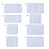 Pendant Molds Jewelry Mould Silicone Earrings Moulds Silicone Material Hand-Making Accessories Ear Hook for Pendant