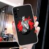 Custodia per telefono Samurai Gril da donna per Huawei P50 P40 P30 Pro Mate 40 30 Pro Nova 8 8i Y7P Honor Cover trasparente per telefono