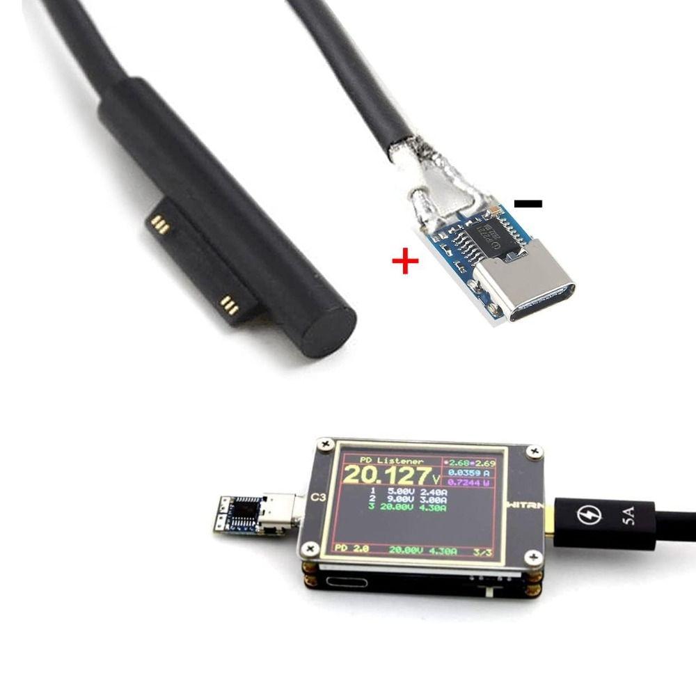 9V/12V/15V/20V Type-C Decoy Module Fast Charging Type-C Power Module USB C Adapter DIY Electronics