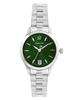 Ceas de damă Urban din oțel inoxidabil cu cadran verde cu quartz D411MAV