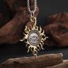 Hängsmycke Smycken Solflamma Ögon Retro Trendigt Herr Punk Halsband