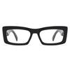 Anti Blue Light White Film Narrow Glasses for Men Women Modern European American Street Style Flat Rectangular