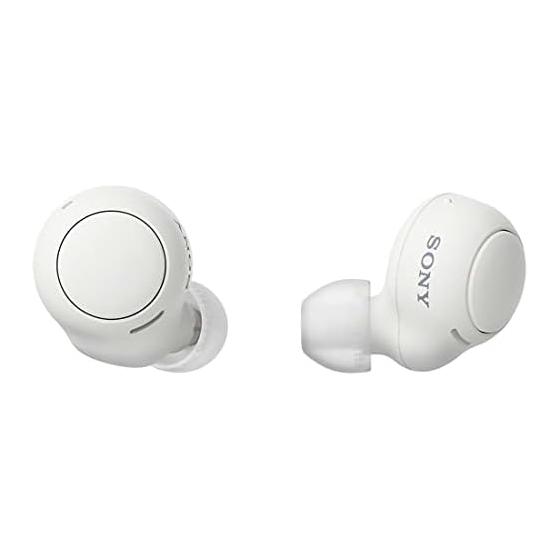 Sony Completely Wireless Earphones WF-C500: /Lightweight and Small 5.4g/High Precision Call quality/Easy pairing/IPX4 Drip-proof performance/White