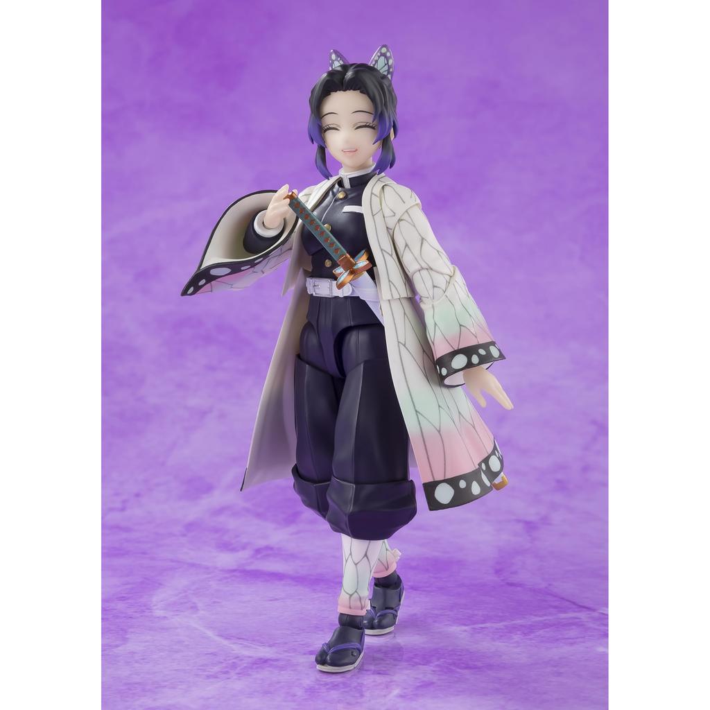 TAMASHII NATIONS S.H. Figuarts Demon Slayer Shinobu Kocho 130mm PVC&ABS Painted Action Figure