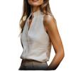 Women's New Summer Style Fashionable and Elegant V-neck Sleeveless Slimming Top