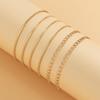 Street Style Snake Bone Metal Waist Chain: Fashionable, Sexy Single Layer Body Accessory
