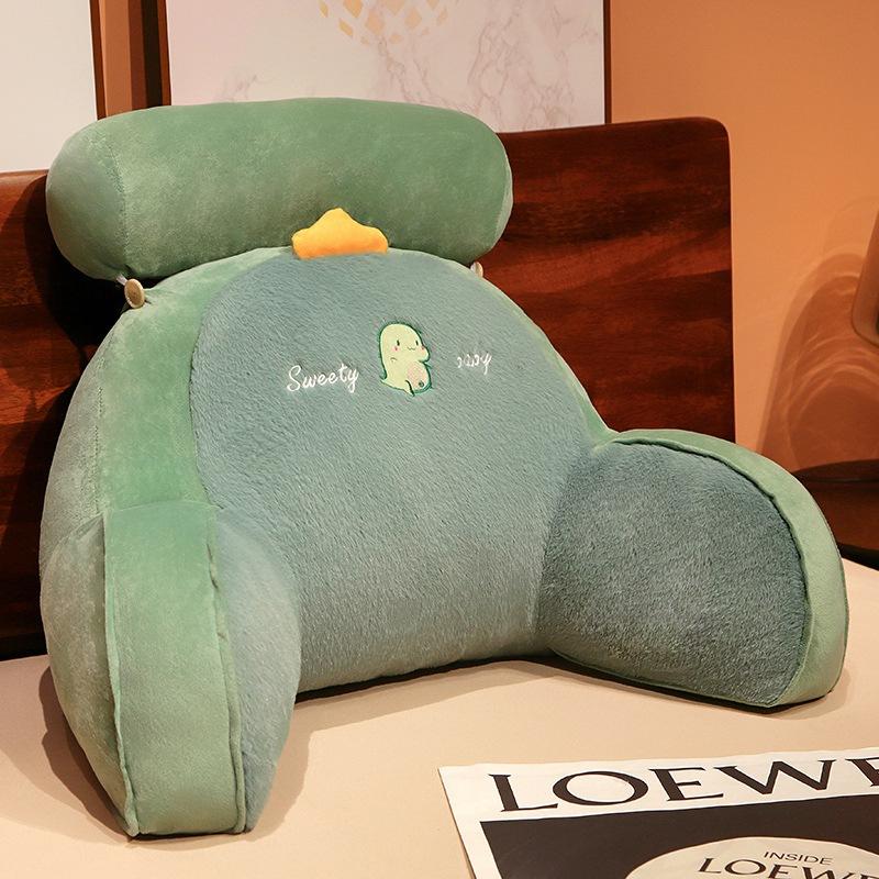 Cartoon Animal Rabbit Husky Waist Girl Bedside Soft Bag Large Pillow Waist Cushion Office Triangular Cushion