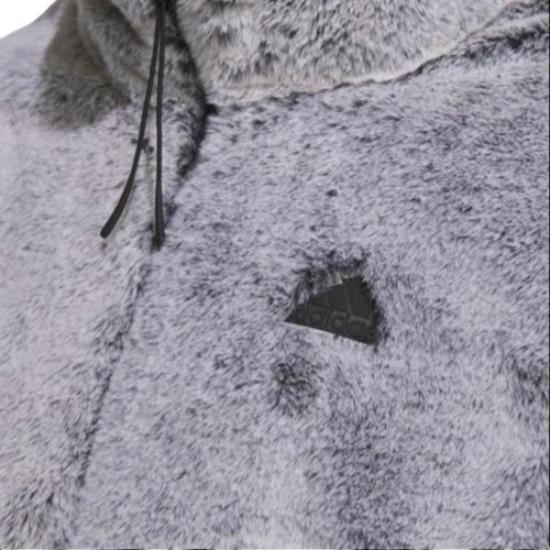 Adidas Comfortable Sports Casual Fleece Long-Sleeve Jacket Women's JJ1081