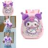 Kuromi Cartoon Kindergarten Backpack For Kids With Lightweight Oxford Fabric And Double Shoulder Straps
