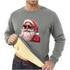 Men Sweatshirt Christmas Shirt Long Sleeve Funny Holdiay Crewneck Xmas Tops