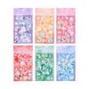 4 Sheets Colorful Bubble Stickers PET Material DIY Scrapbooking Art Collage Stationery Planner Decor Diary Stickers
