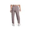 Under Armour UA Unstoppable Training Nine-Point Elastic Spliced Knitted Sports Pants Women bottoms Fatigue-Gray 1382741-015