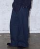 Eontaiteulseoul Ghost Star Stripe Pants Dark Navy