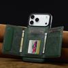LC.IMEEKE L5 For iPhone 17 Pro Max Magnetic Phone Case Leather Back Cover with Detachable Card Holder