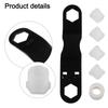 RV Water Heater Wrench With RV Water Heater Drain Valve Kit And Roll PTFE Tape Four 12 NPT Replacement Valve