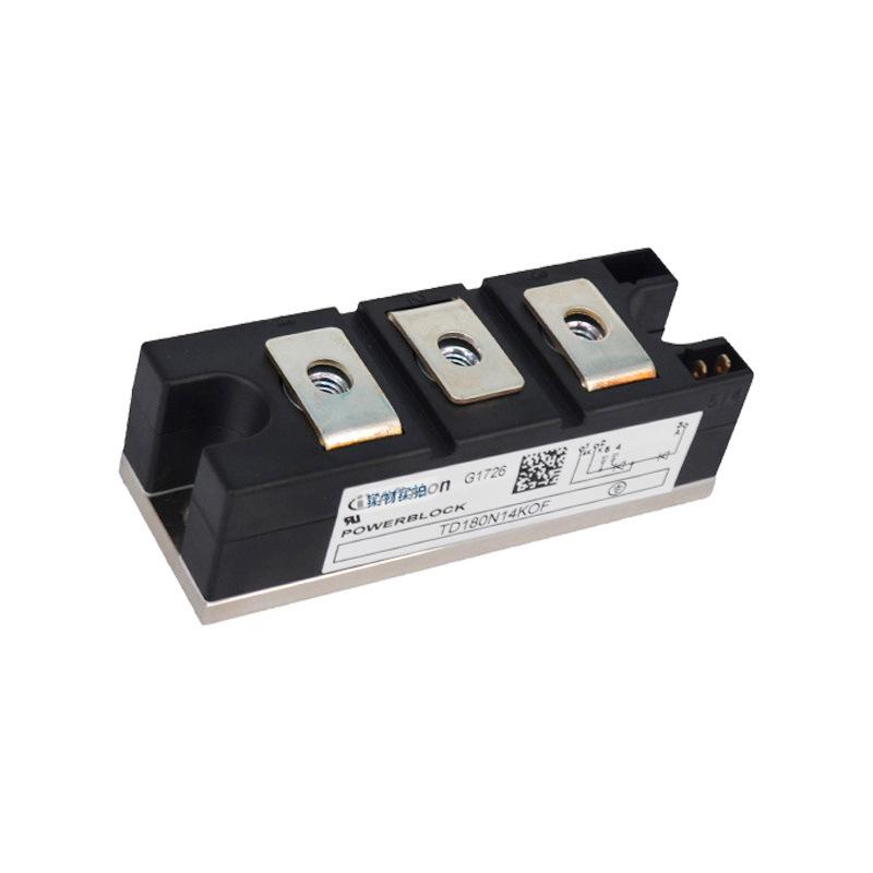 High-Power Thyristor Module: TD180N14KOF, TD170N16KOF - Full Range of Electronic Components