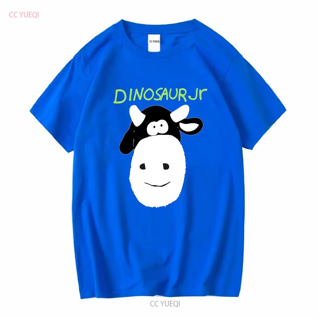 Dinosaur Jr Cow Men T shirt Purple Cotton All Sizes S 5XL Fan Q866 long or short sleeves vintage Washed homme Soft Unisex