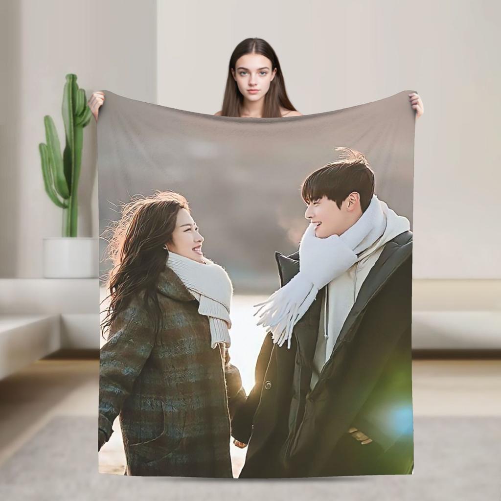True Beauty Series Hwang in Youp Cha EunWoo Blankets Fleece  Super Soft Throw Blankets for Bedroom Sofa Bed Rug