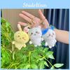 Soft And Sweet Plush Keychain Collection Featuring Adorable Bear Cat And Bunny Designs