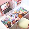 Soft Emotional Anime Kkanon Mouse Pad Large Thick Desk Pad Stitched Edges Gaming Mouse Mat For Pc