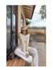 Women's Autumn 2025 White Retro Low-Waist Loose Straight-Leg Floor-Length Jeans