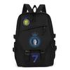 Football Player C Luo Peripheral Printing Trend Schoolbag Junior High School High School Students Large Capacity Spine Backpack