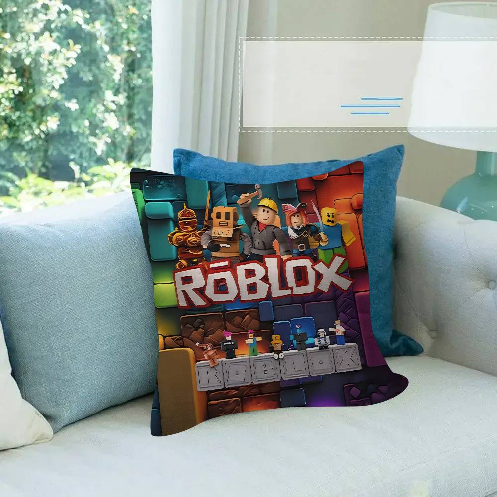 Cushion Cover Decorative Pillow Sofa Home Decor case pillow cases Rrroblox Game Cartoon