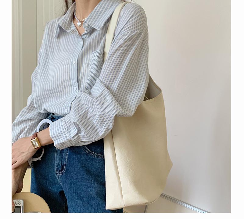 Trendy Extra-Large Women's Tote Bag - Autumn/Winter Korean Style, Versatile, Simple & Fashionable Shoulder Bag