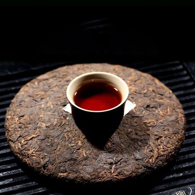 Menghai Eski Banzhang Yaşlı Eski Puerh Çayı Antik Ağaç Olgun Çay 357g/KEK