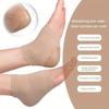 2pcs Gel Moisturizing Heel Socks Ideal for Dry Cracked Feet Hydrating Socks Including Breathable Gel Pads Day Night Use
