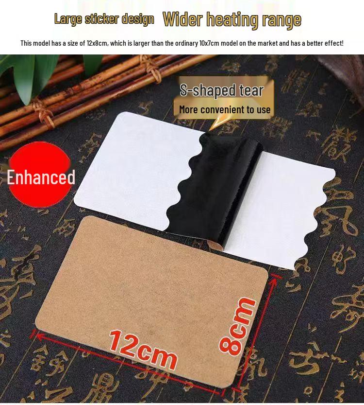 Ginger Heating Patch for Lumbar, Knee, Shoulder, Neck & Joints