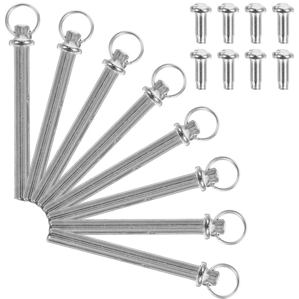 8 Pcs Replacement Rivet Pin Joint Screw Nail Hinge Connector Accessories Folding Fans Decorative Fans Folding Fan Replacement